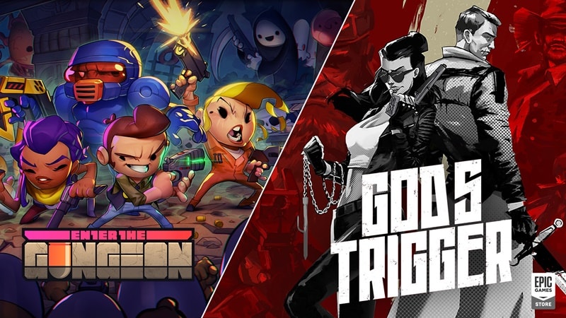 期間限定 Epic Games 社が協力プレイ対応シューティングゲーム Enter The Gungeon 及び God S Trigger の無料配布を開始 ストリーミングビギナーズ